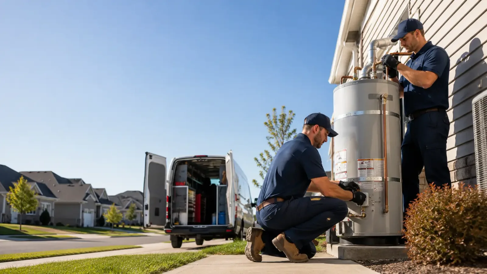 Water Heater Installation in Bradner, OH